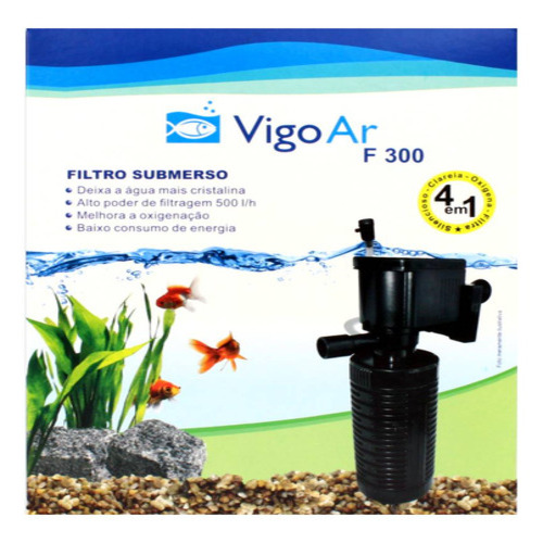 Filtro Interno C/ Bomba F300 Vigo Ar 110V