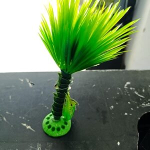 Decoração Coqueiro com Capim de 9x7cm bbb pet